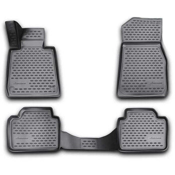 NLC.3D.05.31.210K/NV . BMW ΣΕΙΡΑ 3 F30 2012+ ΜΑΡΚΕ ΠΑΤΑΚΙΑ ΣΕ ΣΚΑΦΗ TPE ΛΑΣΤΙΧΟ ΣΕ ΜΑΥΡΟ ΧΡΩΜΑ NOVLINE - 4 ΤΕΜ.
