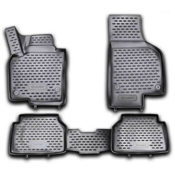 NLC.51.21.210KH/NV . VW TIGUAN 12/2007-2016 ΜΑΡΚΕ ΠΑΤΑΚΙΑ ΣΕ ΣΚΑΦΗ TPE ΛΑΣΤΙΧΟ ΣΕ ΜΑΥΡΟ ΧΡΩΜΑ NOVLINE - 4 ΤΕΜ.