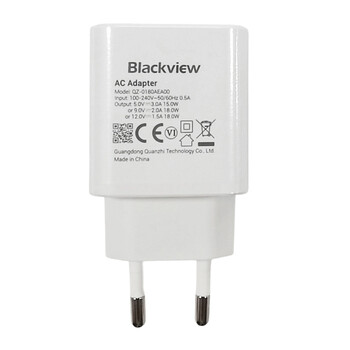 BLACKVIEW USB POWER ADAPTER 18W WHITE