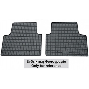 RM.RE.0020/CK . RENAULT KANGOO 2D 2021+  ΜΑΡΚΕ ΠΑΤΑΚΙΑ ΛΑΣΤΙΧΟ ΣΕ ΜΑΥΡΟ ΧΡΩΜΑ ΜΕ ΚΟΥΜΠΩΜΑΤΑ CIK - 2 ΤΕΜ.