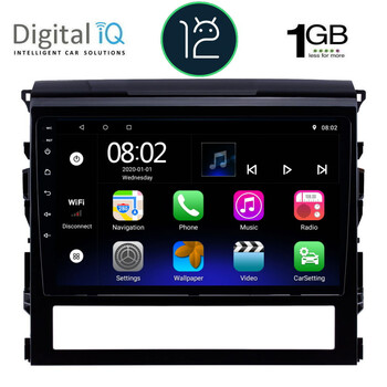 DIGITAL IQ RTA 1725_GPS (9inc) MULTIMEDIA TABLET OEM TOYOTA LANDCRUISER mod. 2016-2019
