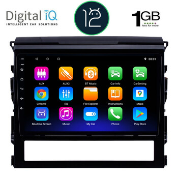 DIGITAL IQ RTA 1725_GPS (9inc) MULTIMEDIA TABLET OEM TOYOTA LANDCRUISER mod. 2016-2019