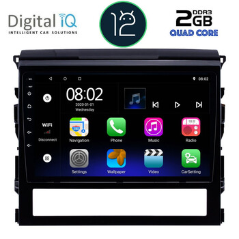 DIGITAL IQ RTB 2725_GPS (9inc) MULTIMEDIA TABLET OEM TOYOTA LANDCRUISER mod. 2016-2019