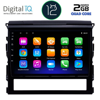 DIGITAL IQ RTB 2725_GPS (9inc) MULTIMEDIA TABLET OEM TOYOTA LANDCRUISER mod. 2016-2019