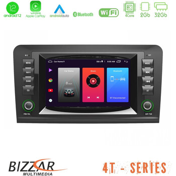Bizzar oem Ml/gl Class (W164) 4core Android12 2+32gb Navigation Multimedia Deckless 7 με Carplay/androidauto u-4t-Mb58