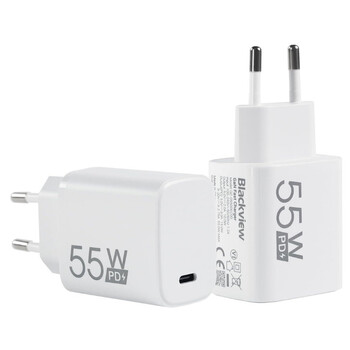 BLACKVIEW TYPE-C GAN POWER ADAPTER 55W WHITE