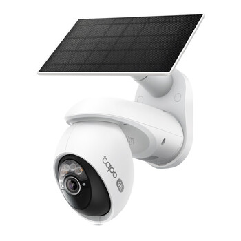 TP-LINK smart ηλιακή κάμερα Tapo C660 KIT, 4K/8MP, WiFi, PTZ, SD, IP65, EU/1.0