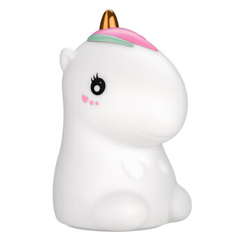 GOOBAY LED φωτιστικό νυκτός μονόκερος 61649, RGB, επαναφορτιζόμενο, λευκό