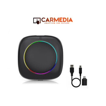 CARMEDIA CMAB 01 CARPLAY Ai BOX ANDROID OEM ADAPTOR 4-64 SNAPDRAGON