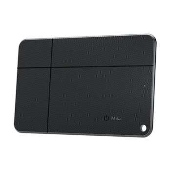 MILI ψηφιακή επαγγελματική κάρτα & tracker MiCard Duo για iOS & Android συσκευές, NFC, Bluetooth, μαύρο