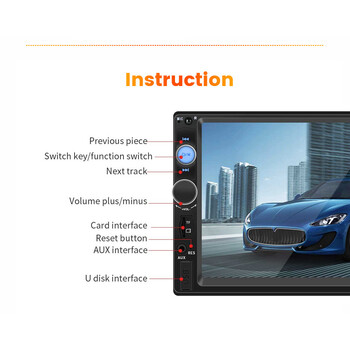 CARMEDIA CMU04MP 1DIN - 2DIN 6,2''