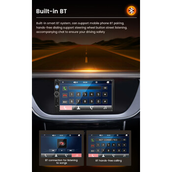CARMEDIA CMU04MP 1DIN - 2DIN 6,2''