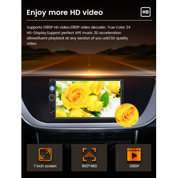 CARMEDIA CMU04MP 1DIN - 2DIN 6,2''