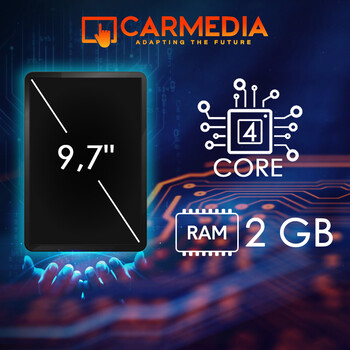 CARMEDIA CMV2097-13 TESLA 9.7'' OEM TOYOTA RAV 4 2006-2012