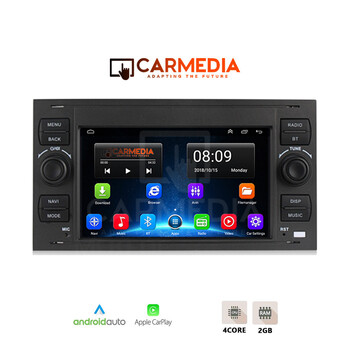 CARMEDIA CMT207B-12 OEM 7'' FORD ALL BLACK