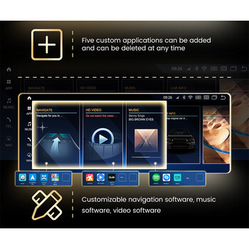 CARMEDIA CMFB81250 PRO PLUS 12.5'' OEM BMW (E81-82-87-88) CCC 2004-2008