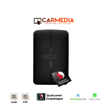 CARMEDIA CARPLAY Ai BOX ANDROID OEM ADAPTOR 4-64