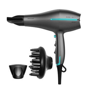 Πιστολάκι Μαλλιών με Ιονιστή 2200 W Cecotec Bamba IoniCare 5300 Maxi Aura CEC-04203