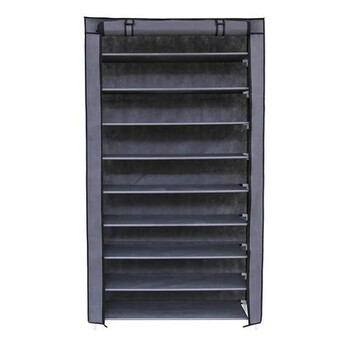 Stand Αποθήκευσης 40 Ζευγαριών Παπουτσιών Χρώματος Γκρι 88 x 28 x 160 cm Songmics RXJ36G