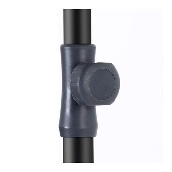 Ομπρέλα Δαπέδου από Ατσάλι 200 x 125 x 240 cm Χρώματος Taupe Songmics GPU25BR