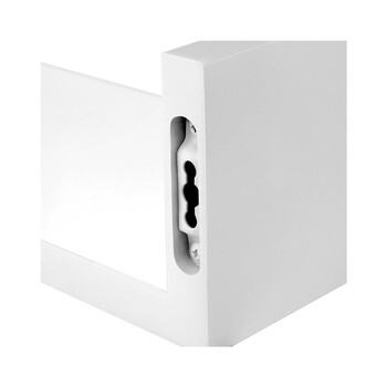 Σετ Επιτοίχια Ξύλινα Ράφια 40 x 9 x 10 cm 3 τμχ Songmics LWS40WT