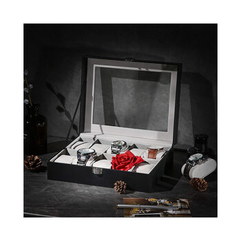 Κοσμηματοθήκη - Μπιζουτιέρα 25 x 20 x 7.5 cm Songmics JWB010BK