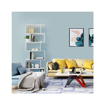 Ξύλινη Βιβλιοθήκη με 6 Ράφια 70 x 24 x 190.5 cm Χρώματος Λευκό VASAGLE LBC61WT