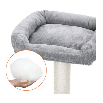 Δέντρο Γάτας - Ονυχοδρόμιο 50 x 40 x 110 cm Χρώματος Γκρι Feandrea PCT52W