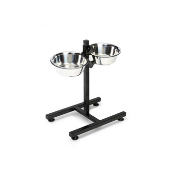 Σετ Ανοξείδωτα Μπολ Γεύματος με Βάση για Κατοικίδια Inkazen 10110142