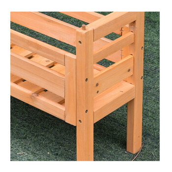 Ξύλινη Ζαρντινιέρα με 3 Θέσεις 50.8 x 22.8 x 40.6 cm Outsunny 845-351YL