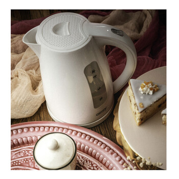 Ηλεκτρικός Βραστήρας 1.7 Lt Χρώματος Λευκό Camry CR-1255w