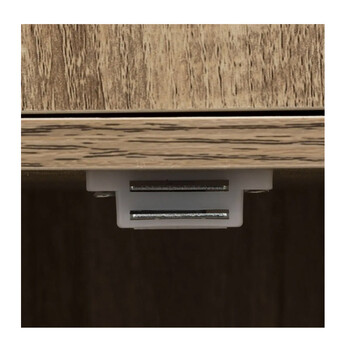 Ξύλινη Εταζέρα με 3 Ντουλάπια 34.5 x 32 x 100.5 cm 5Five Simply Smart 181271