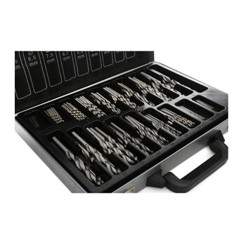 Σετ Τρυπάνια Μετάλλου HSS 170 τμχ σε Μεταλλικό Βαλιτσάκι TAGRED TA1314