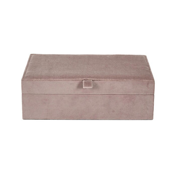 Βελούδινη Κοσμηματοθήκη - Μπιζουτιέρα 25 x 16 x 8 cm Home Deco Factory HD2317