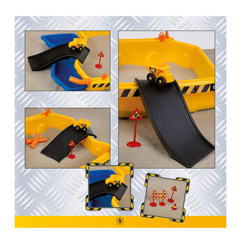 Παιδικό Εργοτάξιο Άμμου με Αξεσουάρ CAT Klein 3248