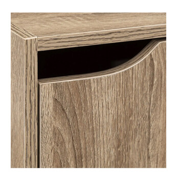 Ξύλινη Εταζέρα με 3 Ντουλάπια 34.5 x 32 x 100.5 cm 5Five Simply Smart 181271