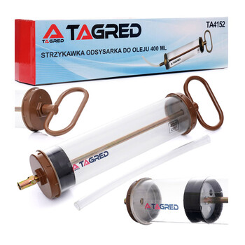 Χειροκίνητη Αντλία Αναρρόφησης Λαδιού 400 ml TAGRED TA4152