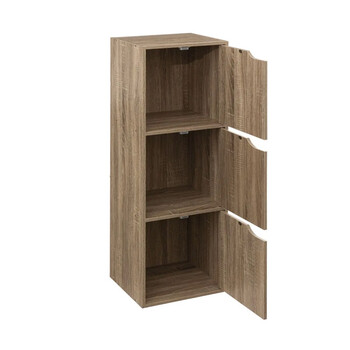 Ξύλινη Εταζέρα με 3 Ντουλάπια 34.5 x 32 x 100.5 cm 5Five Simply Smart 181271