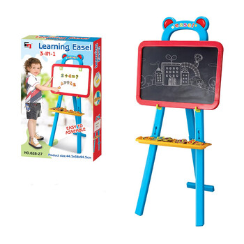 Παιδικός Μαγνητικός Πίνακας / Μαυροπίνακας με Τρίποδο και Αξεσουάρ Χρώματος Μπλε Bakaji 8050534663310