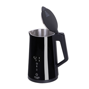 Ασύρματος Ηλεκτρικός Ανοξείδωτος Βραστήρας με LED Οθόνη 1.7 Lt Χρώματος Μαύρο Adler AD-1345 AD-1345-Black