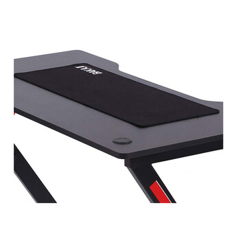 Μεταλλικό Γραφείο Gaming με Ξύλινη Επιφάνεια 120 x 60 x 73 cm Bakaji 8055205795376