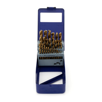 Σετ Τρυπάνια Τιτανίου HSS 1.5 - 12.7 mm 29 τμχ TAGRED TA1036