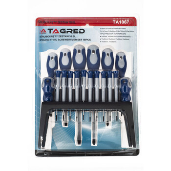 Σετ Κατσαβίδια CR-V 18 τμχ TAGRED TA1067