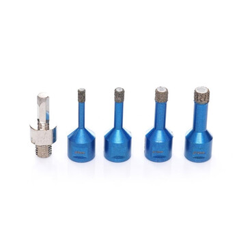 Σετ Διαμαντοτρύπανα Ξηρού Τρυπήματος 5 τμχ σε Βαλιτσάκι TAGRED TA4088