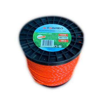 Στριφτό Νήμα Μεσινέζας Θαμνοκοπτικού 2.7 mm x 100 m TAGRED TA478