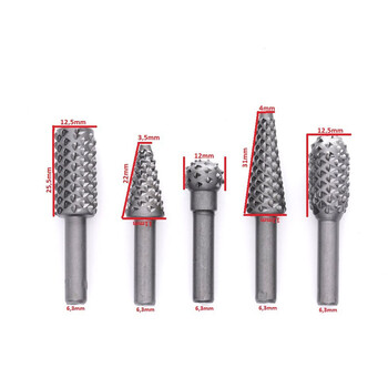 Σετ Φρέζες Ξύλου 6.3 mm 5 τμχ TAGRED TA1137