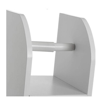 Ξύλινο Ντουλάπι Μπάνιου με Θήκη για Χαρτί Υγείας 18 x 20 x 78 cm Bakaji 02814577