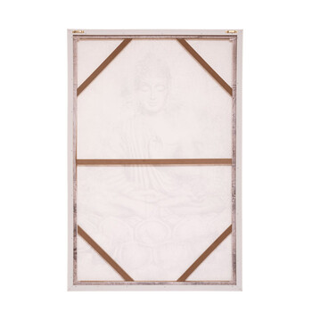 Υφασμάτινος Πίνακας σε Καμβά με Κορνίζα 60 x 90 cm Buddha Atmosphera 185917