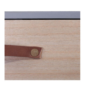 Ξύλινο Κομοδίνο με 1 Συρτάρι 35 x 35 x 48 cm Home Deco Factory HD3740