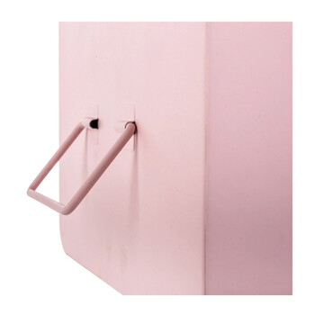 Σετ Μεταλλικές Βαλίτσες Αποθήκευσης Χρώματος Ροζ 2 τμχ Atmosphera 127144A